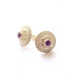 orecchini-bottone-save-maria-a-lobo-dorate