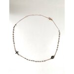 collana-rosario-save-maria-con-catena-rosa-e-grani-neri