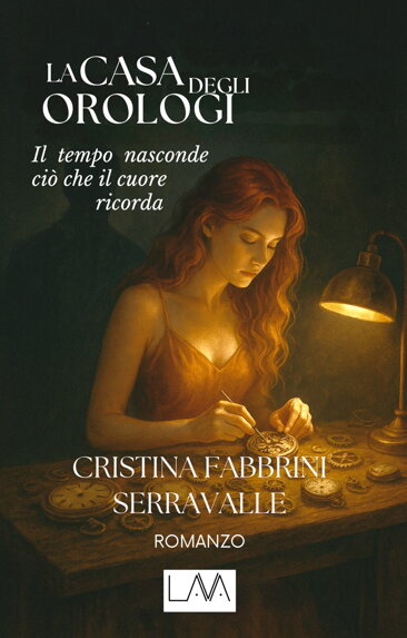 La copertina del romanzo di Cristina Fabbrini Serravalle: La casa degli orologi