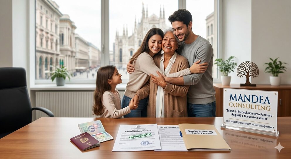Requisiti Ricongiungimento Familiare 2026 Milano - Mandea Consulting