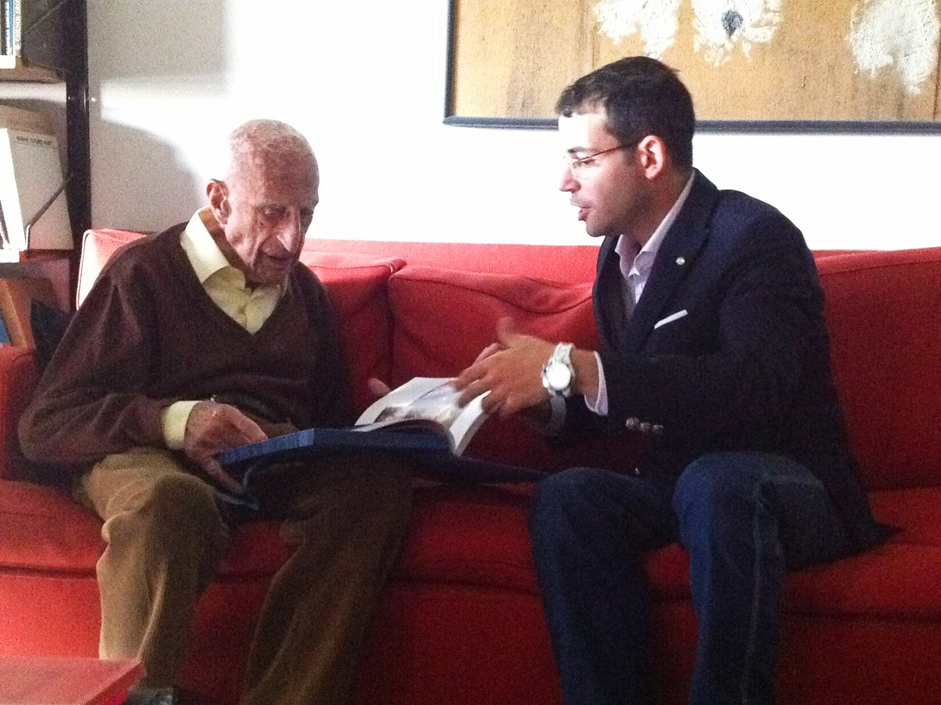 Gillo Dorfles, Gabriele Romeo, art historian, art critic, storico dell'arte, arte, critica d'arte, museum, art gallery, culture, milano, italy, italia, artisti, artist