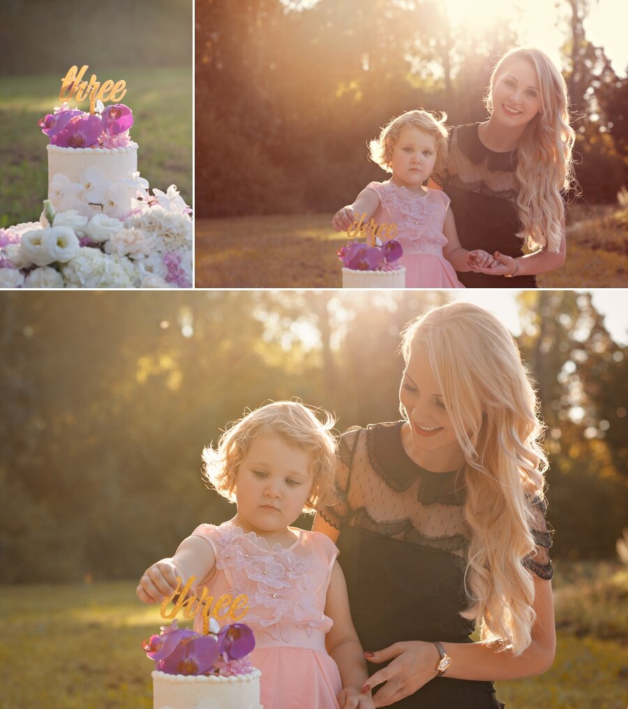 Servizio fotografico per il terzo compleanno: festeggiamo con mille orchidee!