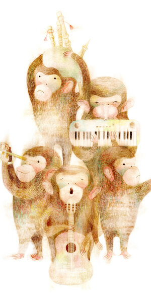 Strani Strumenti | Lucca Junior 2019 | illustrazione di Sara Filiputti