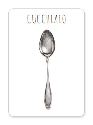 Cose di Casa | Carta Cucchiaio | Leone Verde Edizioni | Elisa Mazzoli - Sara Filiputti