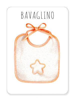 Cose di Casa | Carta Bavaglino | Leone Verde Edizioni | Elisa Mazzoli - Sara Filiputti