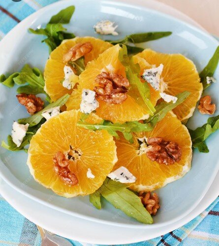 Orangensalat mit Fenchel und Sette Templi Öl
