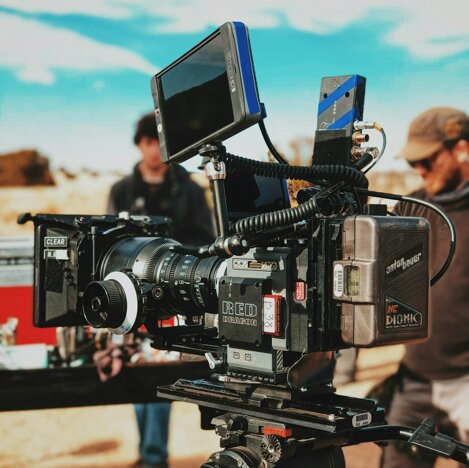 Filmkamera am Fimset Filmkamera am Fimset