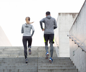 Joggendes Paar