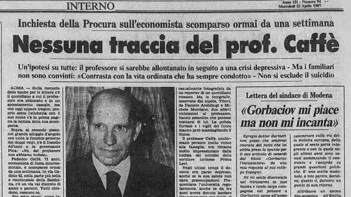 Federico Caffè e il neo liberismo Federico Caffè e il neo liberismo