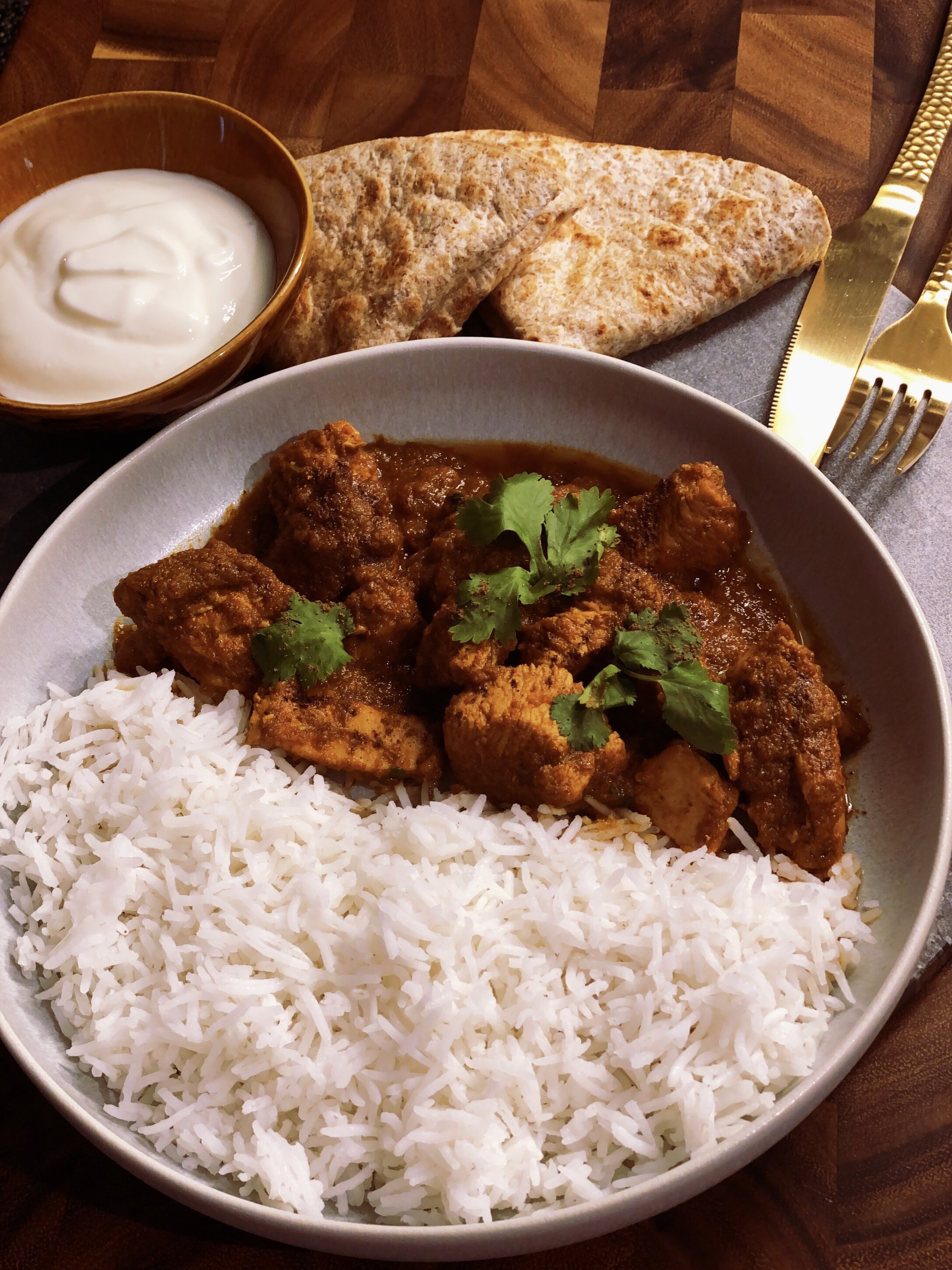 Chicken Curry - H&uuml;hnchencurry nach Hausmannsart