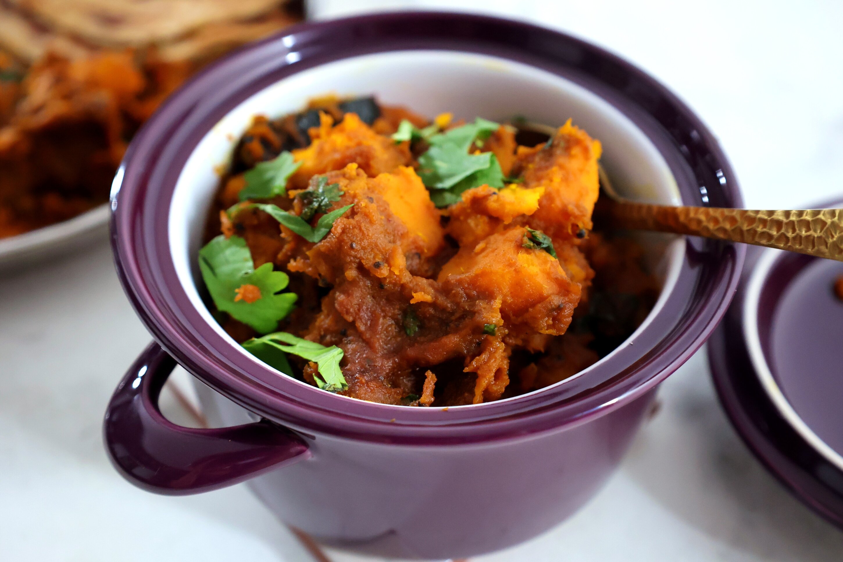 Khatta Meetha Kaddu - süß-saures Kürbisgericht