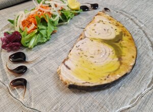 Trancio di pesce spada La Veranda sul Mare Trancio di pesce spada La Veranda sul Mare