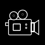 telecamera su sfondo nero.jpeg telecamera su sfondo nero.jpeg