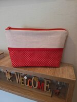 pochette-ricamabile-rosso-pois