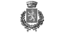 Stemma comunale con leone e corona