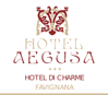 Favignana: logo hotel AEGUSA