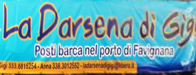 Favignana: logo darsena da Gigi