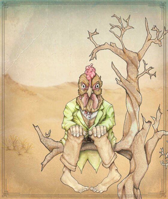 Affiche du spectacle de cirque La crinoline aux chapeaux