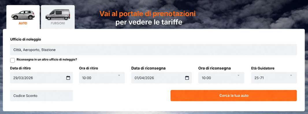 masicar noleggio auto e furgoni