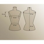 busto-donna-tailors-corto-tailors-braccia-mogano