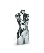 busto-donna-metallizzato-cromato