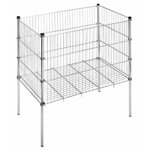 cesta-pieghevole-cromata-m