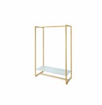 gondola-centrale-oro-con-piano-cristallo