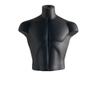 busto-corto-uomo-pvc-nero