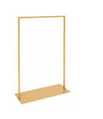 stender-tubo-quadro-con-base-in-lamiera-oro