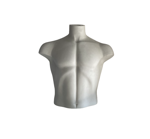 busto-corto-uomo-pvc-grigio-chiaro
