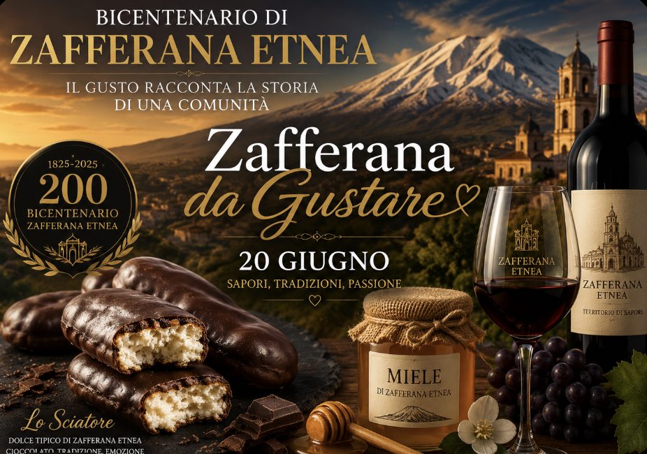 Bicentenario di Zafferana Etnea, il gusto racconta la storia di una comunit&agrave;: il 20 giugno arriva &ldquo;Zafferana da Gustare&rdquo;