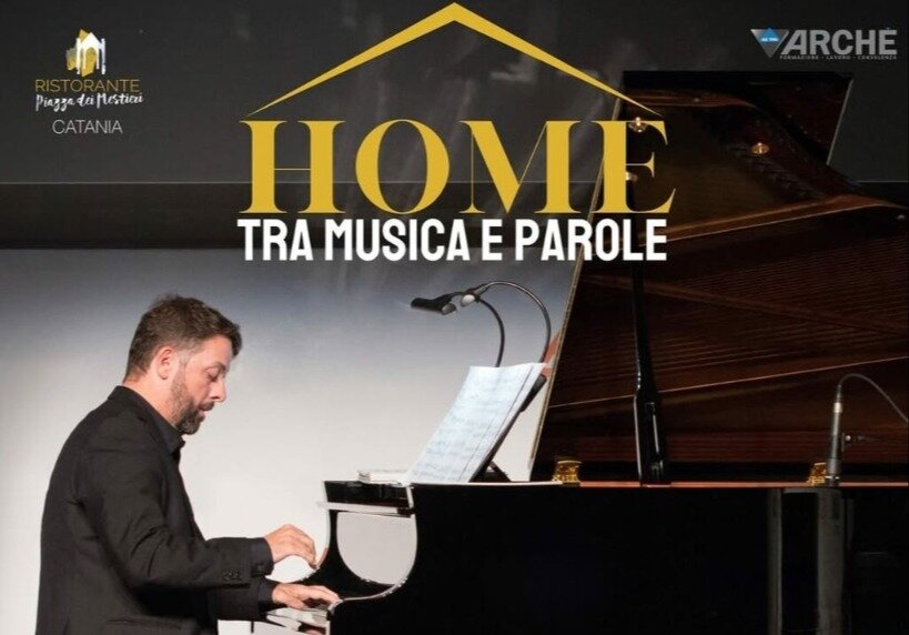 “Home – Tra musica e parole”: a Catania una serata tra alta cucina e musica d’autore con Marcelo Cesena