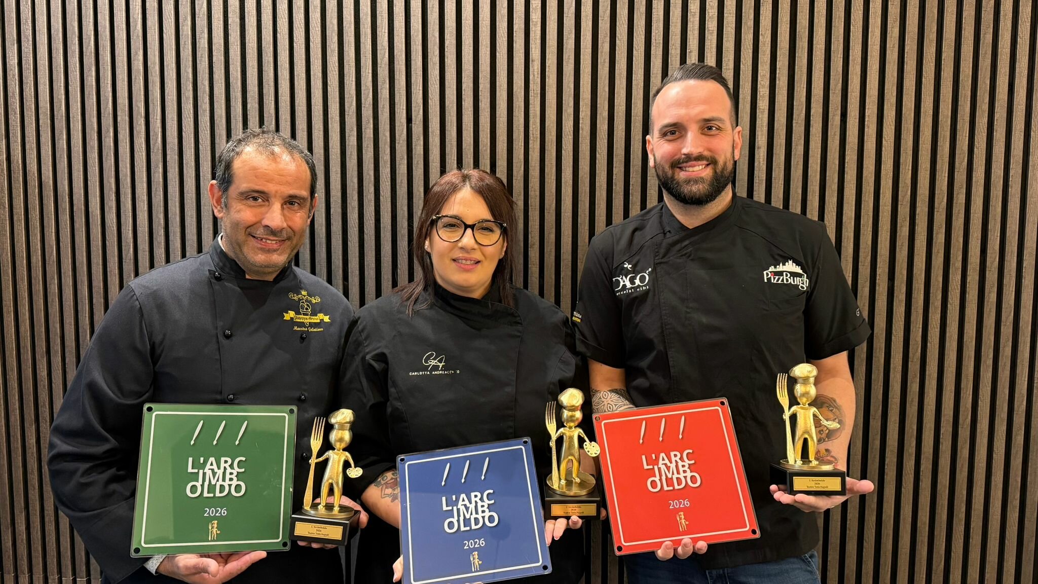 Arcimboldo d’Oro. Premiati i messinesi Mirko Iannello, Carlotta Andreacchio e Giuseppe Arena con i 3 pennelli