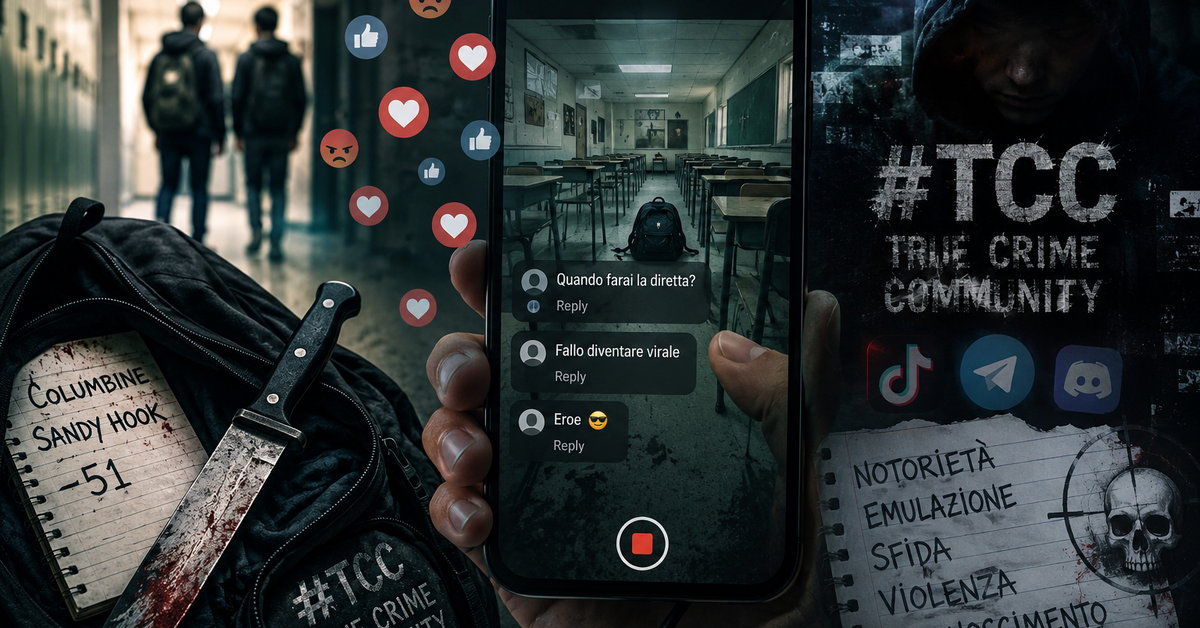 Quando la violenza diventa contenuto: il lato oscuro delle community true crime che seduce gli adolescenti Quando la violenza diventa contenuto: il lato oscuro delle community true crime che seduce gli adolescenti