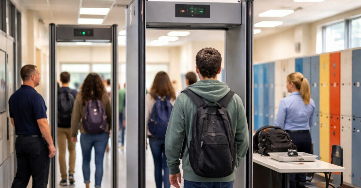Metal detector nelle scuole: 2 ragazzi su 3 sono contrari. Ecco perché non risolveranno il problema