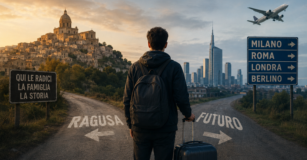 L'illusione della provincia virtuosa: anche Ragusa fa i conti con l'esodo giovanile L'illusione della provincia virtuosa: anche Ragusa fa i conti con l'esodo giovanile