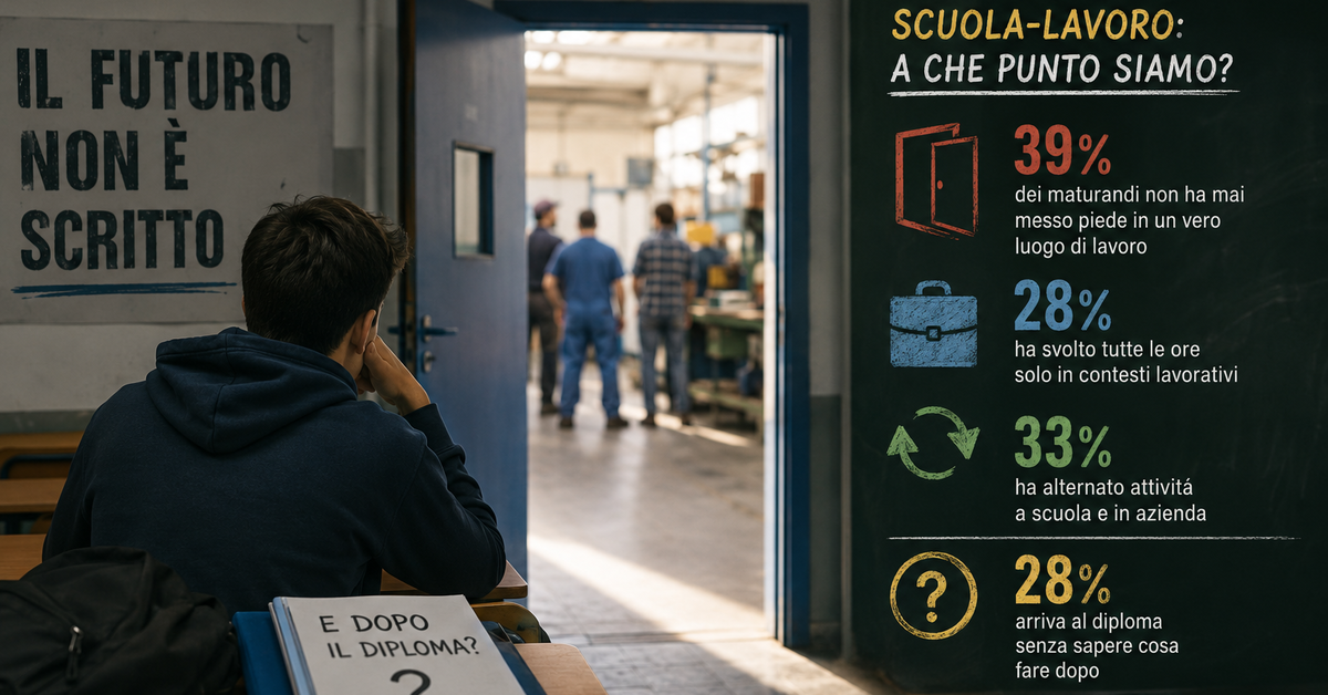 10 anni di Alternanza scuola-lavoro, ma il lavoro è un'incognita 10 anni di Alternanza scuola-lavoro, ma il lavoro è un'incognita