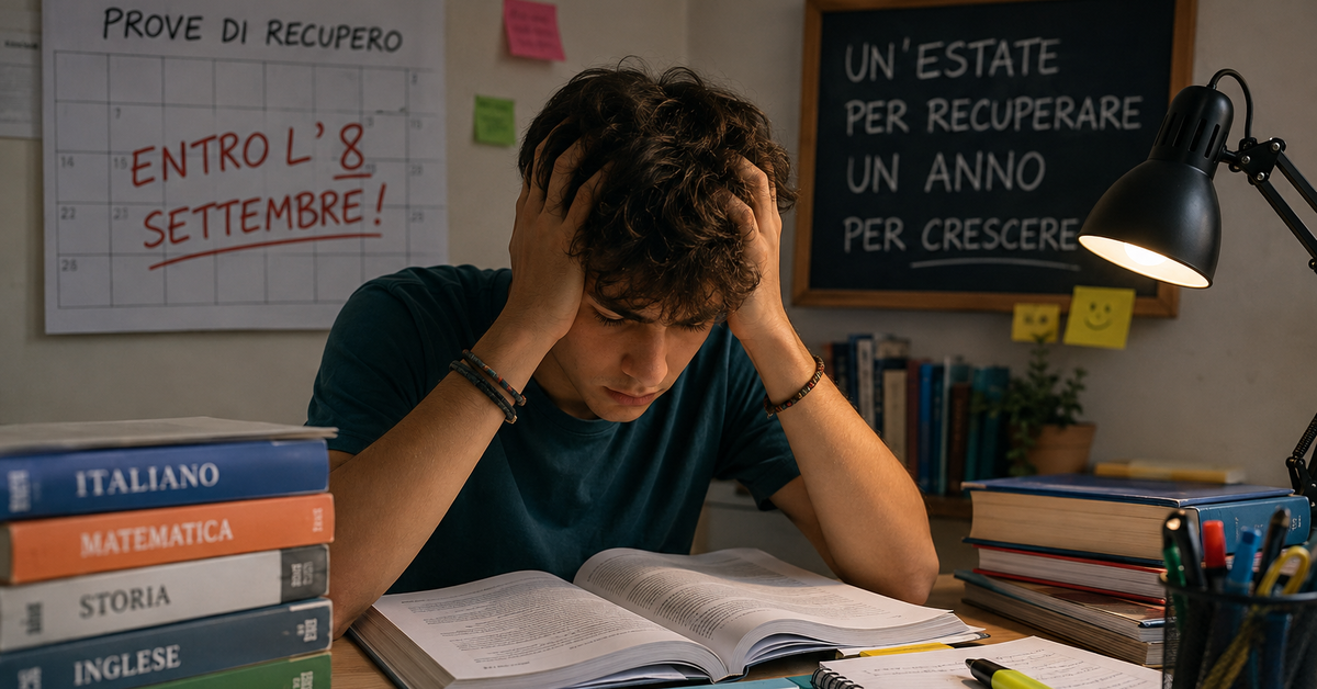 Debiti scolastici, l’estate degli studenti sospesi: tra ansia e seconde possibilità