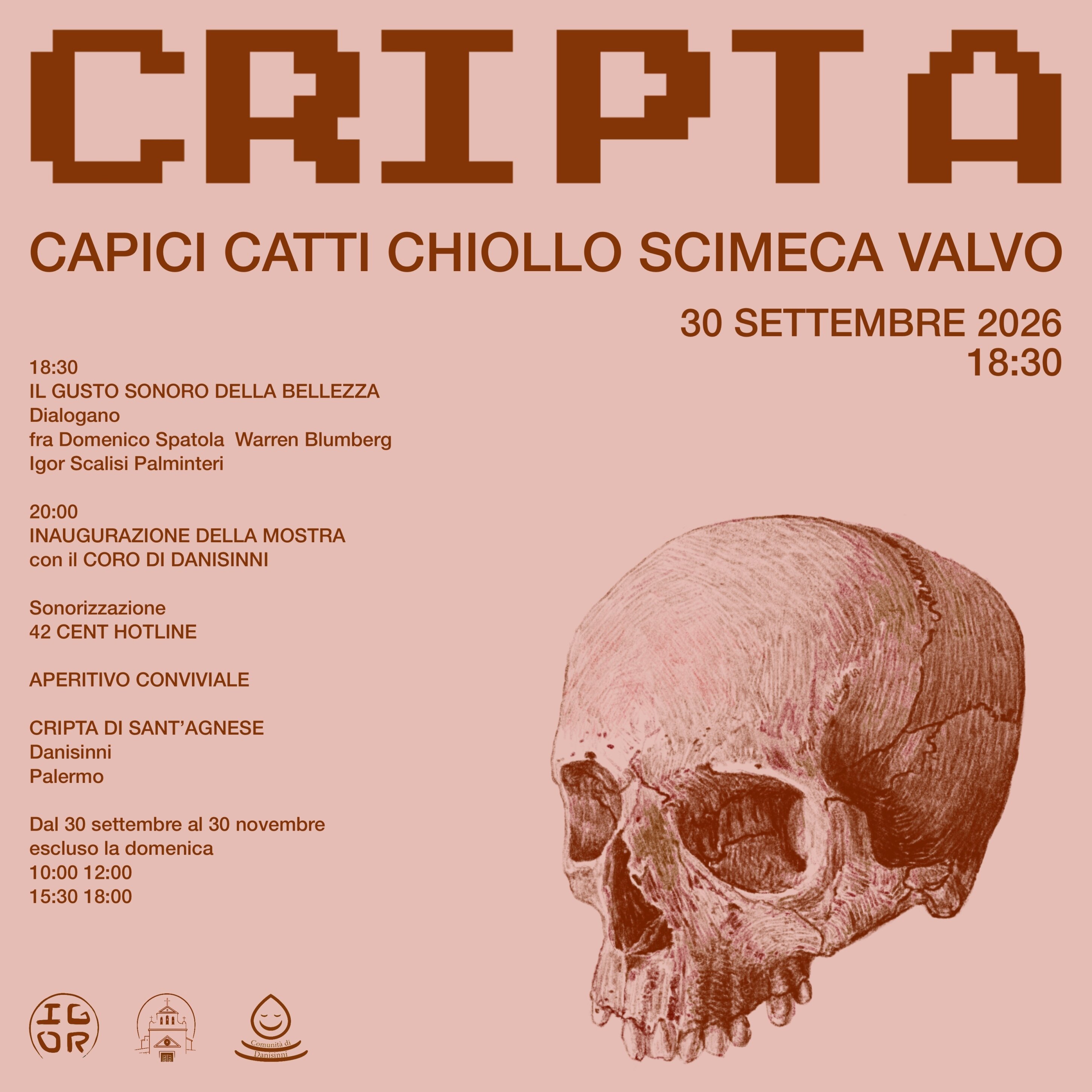 CRIPTA. 5 artisti tra memoria e sparizione. A Palermo CRIPTA. 5 artisti tra memoria e sparizione. A Palermo