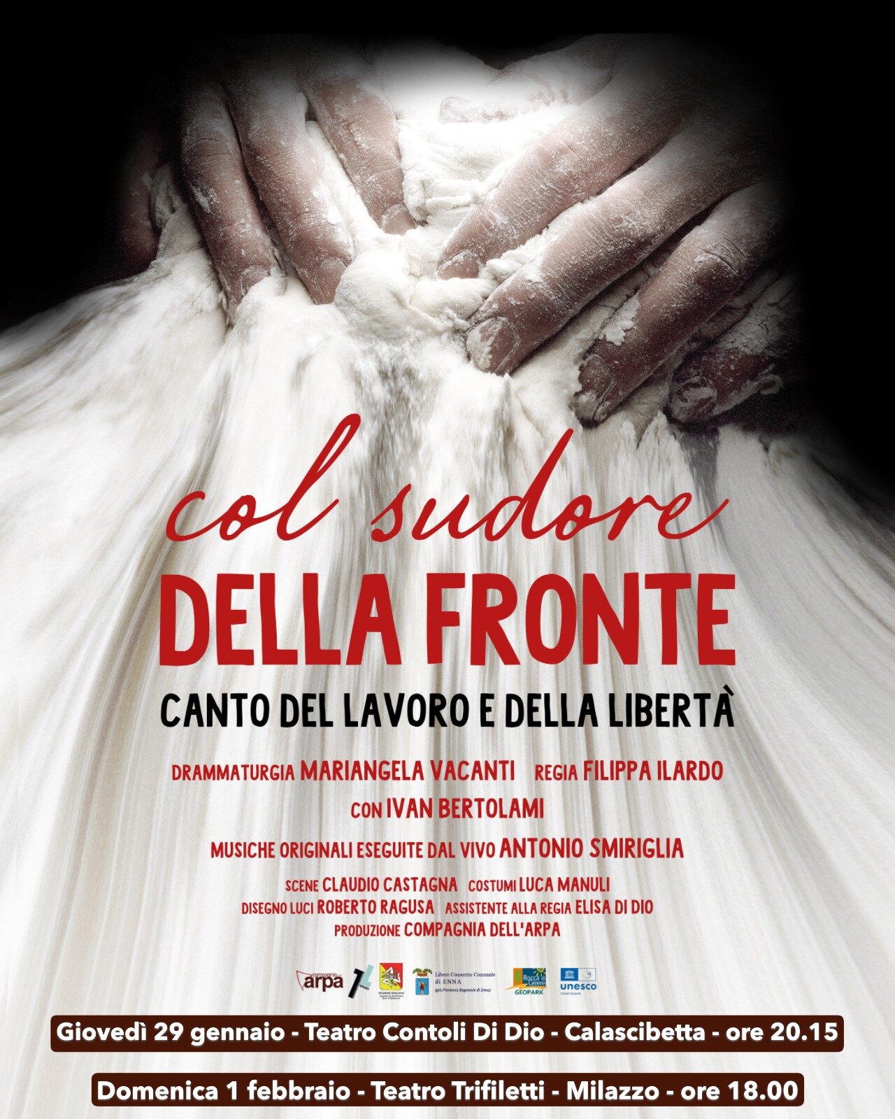 “Col sudore della fronte. Canto del lavoro e della libertà”. A Calascibetta
