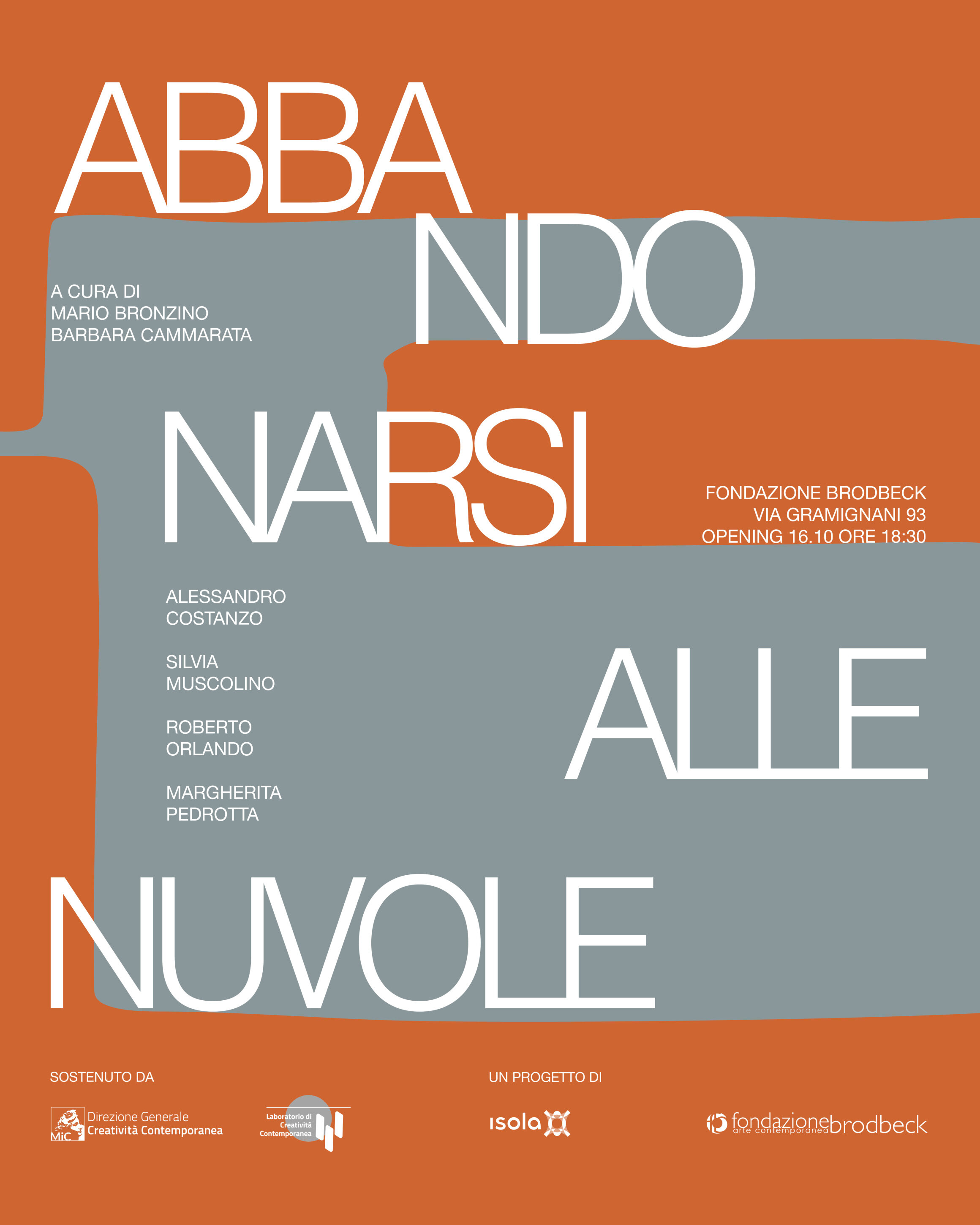 Abbandonarsi alle nuvole. Da Brodbeck a Catania Abbandonarsi alle nuvole. Da Brodbeck a Catania