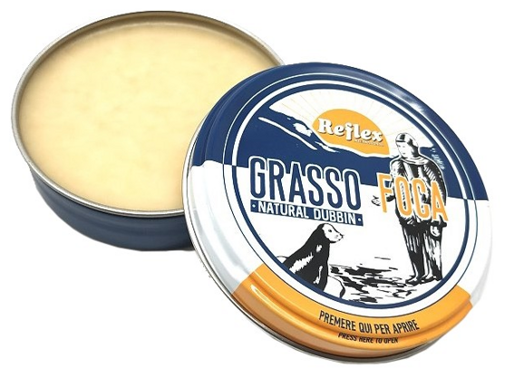 traditional grasso foca leather grease for shoe care