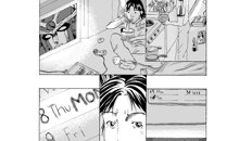 Black and white manga illustration murdah srvc photo