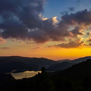 Monte Zingomarro al tramonto Monte Zingomarro al tramonto