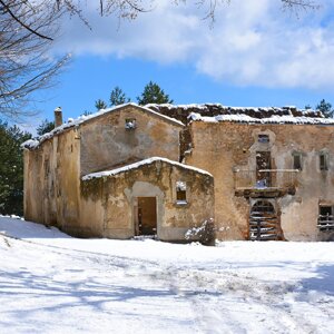 Casa Pasquale innevata Casa Pasquale innevata