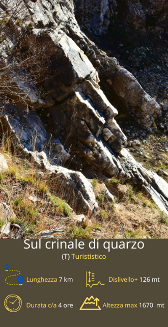 sul crinale di quarzo