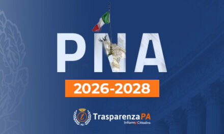 Al via la consultazione pubblica per il Piano Triennale Anticorruzione e Trasparenza 2026-2028