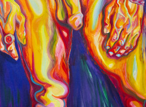 JTdCJTIyZW4lMjIlM0ElMjIlRTIlODAlOUNQbGF5JTIwQm9kaWVzJUUyJTgwJTlEJTIwc2VyaWVzJTNBJTIwY2xvc2UtdXAlMjBvZiUyMG51ZGUlMjBmaWd1cmUlMjB3aXRoJTIwaGFuZCUyMGRldGFpbCUyMGFuZCUyMGRlZXAlMjBibHVlJTIwc2hhZG93JTIwc2hhcGVzJTJDJTIwdml2aWQlMjB3YXJtJTIwcGFsZXR0ZSUyMGFuZCUyMGZsb3dpbmclMjBwYWludCUyMGJ5JTIwVmFsZW50aW5lJTIwQWxtYSUyQyUyME1vbnRyJUMzJUE5YWwlMkMlMjBRdSVDMyVBOWJlYy4lMjIlN0Q=