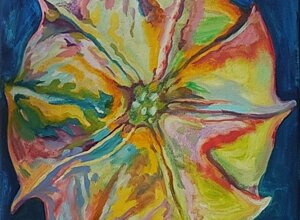 eyJlbiI6IkFic3RyYWN0IGZsb3JhbCBwYWludGluZyBkZXRhaWwgYnkgVmFsZW50aW5lIEFsbWEsIE1vbnRy6WFsLWJhc2VkIGNvbnRlbXBvcmFyeSBhcnRpc3QuIn0=