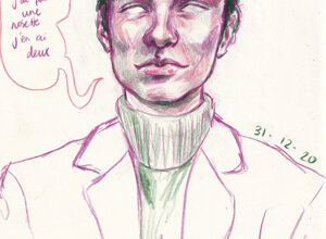 JTdCJTIyZW4lMjIlM0ElMjIlRTIlODAlOUNNZW5kaW5nJTIwTWlycm9ycyVFMiU4MCU5RCUyMHNlcmllcyUzQSUyMHBvcnRyYWl0JTIwc2tldGNoJTIwd2l0aCUyMHRleHQlMjBidWJibGUlMkMlMjBkcmF3aW5nJTIwYnklMjBWYWxlbnRpbmUlMjBBbG1hJTJDJTIwTW9udHIlQzMlQTlhbCUyQyUyMFF1JUMzJUE5YmVjLiUyMiU3RA==